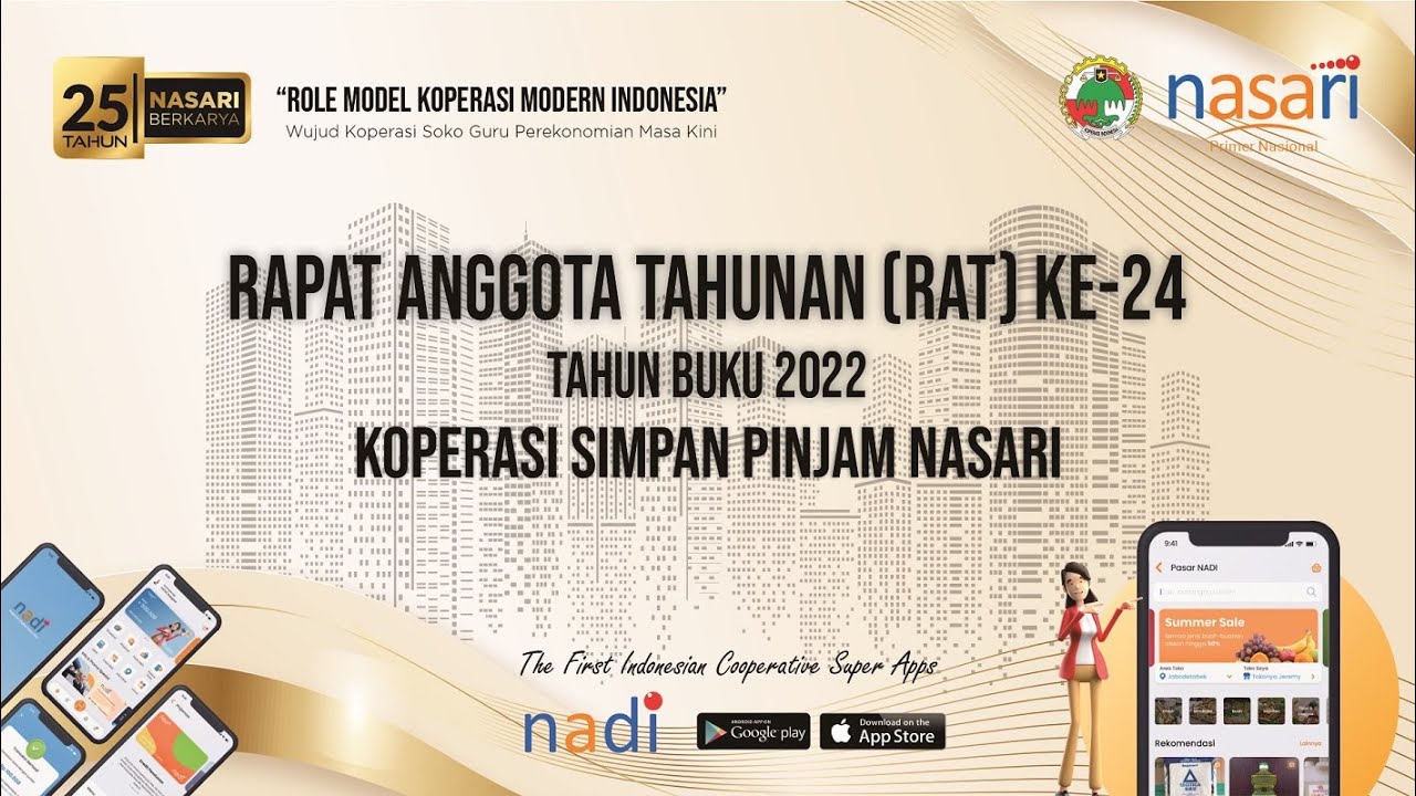 Ceremony RAT Tahun Buku 2022 KSP Nasari
