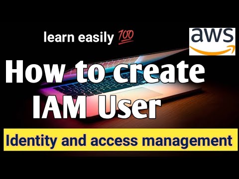 How to Create IAM User by using aws - YouTube