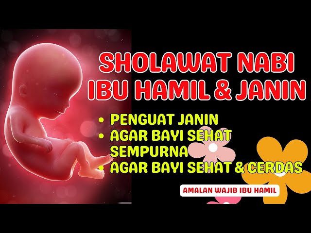 🔴 Sholawat Nabi Ibu Hamil Agar Bayi Sehat Sempurna - Sholawat Penguat Kandungan Janin Sehat Sempurna class=