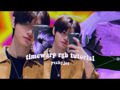 timewarp rgb tutorial on alight motion (after effects inspired)