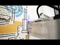 Printing on a bumpy wall - the original wall printer wallPen® from Germany