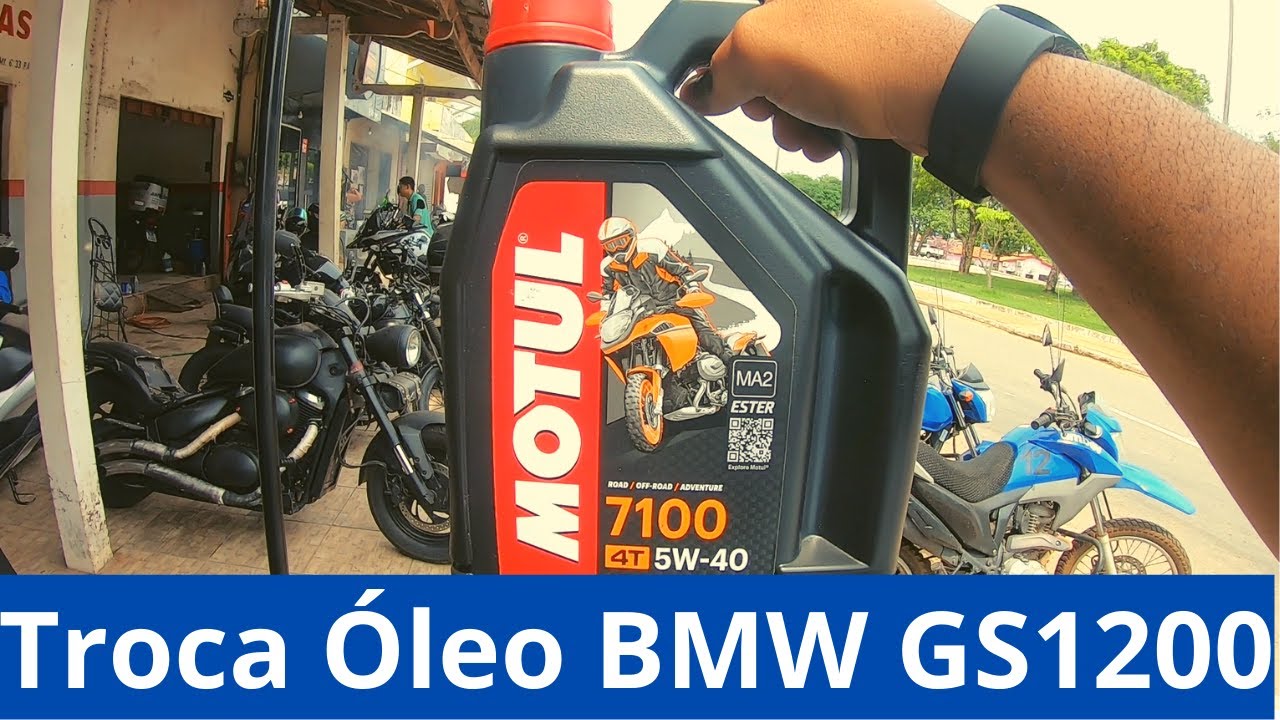 Troca óleo BMW GS1200