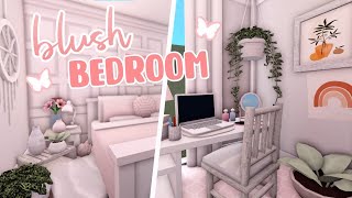 Aesthetic Bloxburg Pinterest Bedroom Makeover! | Bloxburg Speedbuild (Roblox)