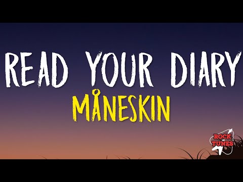 Read Your Diary - Måneskin (Lyrics)