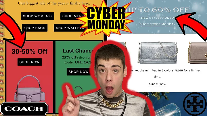 TOP CYBER MONDAY STEALS! Coach | Tory Burch Online EXCLUSIVES!