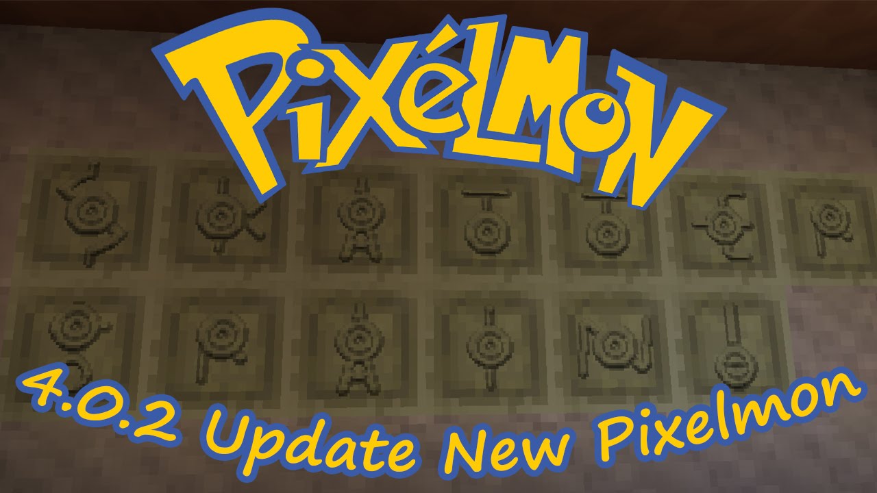 Minecraft: Pixelmon Mod: Update 4.0.2 New Pixelmon