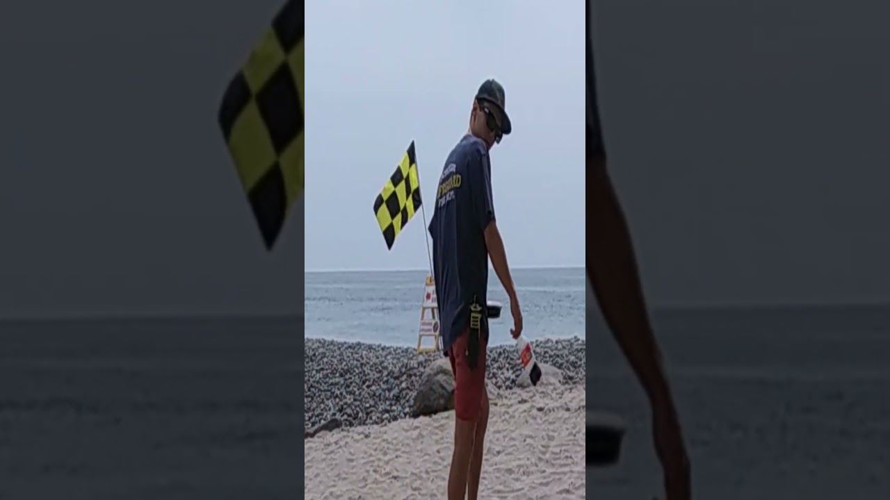 Even The Lifeguards Look.