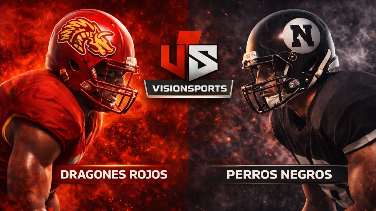 Dragones Rojos vs Perros Negros S2 Juvenil Amarilla Primavera FADEMAC 2026