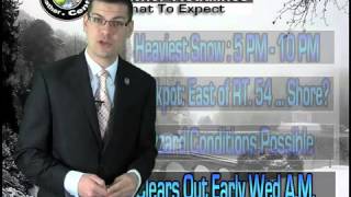 Tuesday A.M. Winter Storm Update