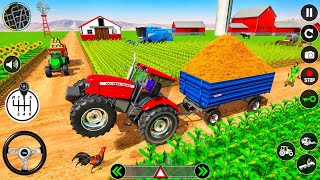 Modern Tractor Farming Driving Simulator 3D - New Tractor Games - Android Gameplay screenshot 4