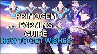 PRIMOGEM FARMING GUIDE | How To Get Wishes F2P FRIENDLY | Genshin Impact | Patch 2.6