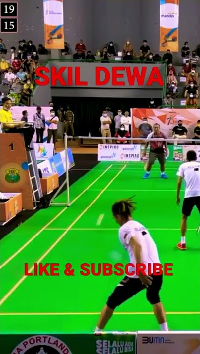 SKIL DEWA AGRIPINA #Trickshot #badminton #agripina #shorts