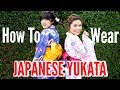 一人でできる!簡単!浴衣の着付け♡ | Tutorial: How To Wear Yukata