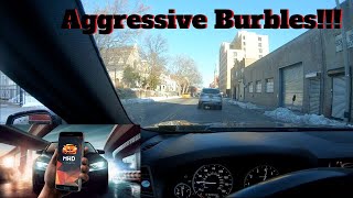MHD TUNED BMW 535 disturbing NYC streets! screenshot 2