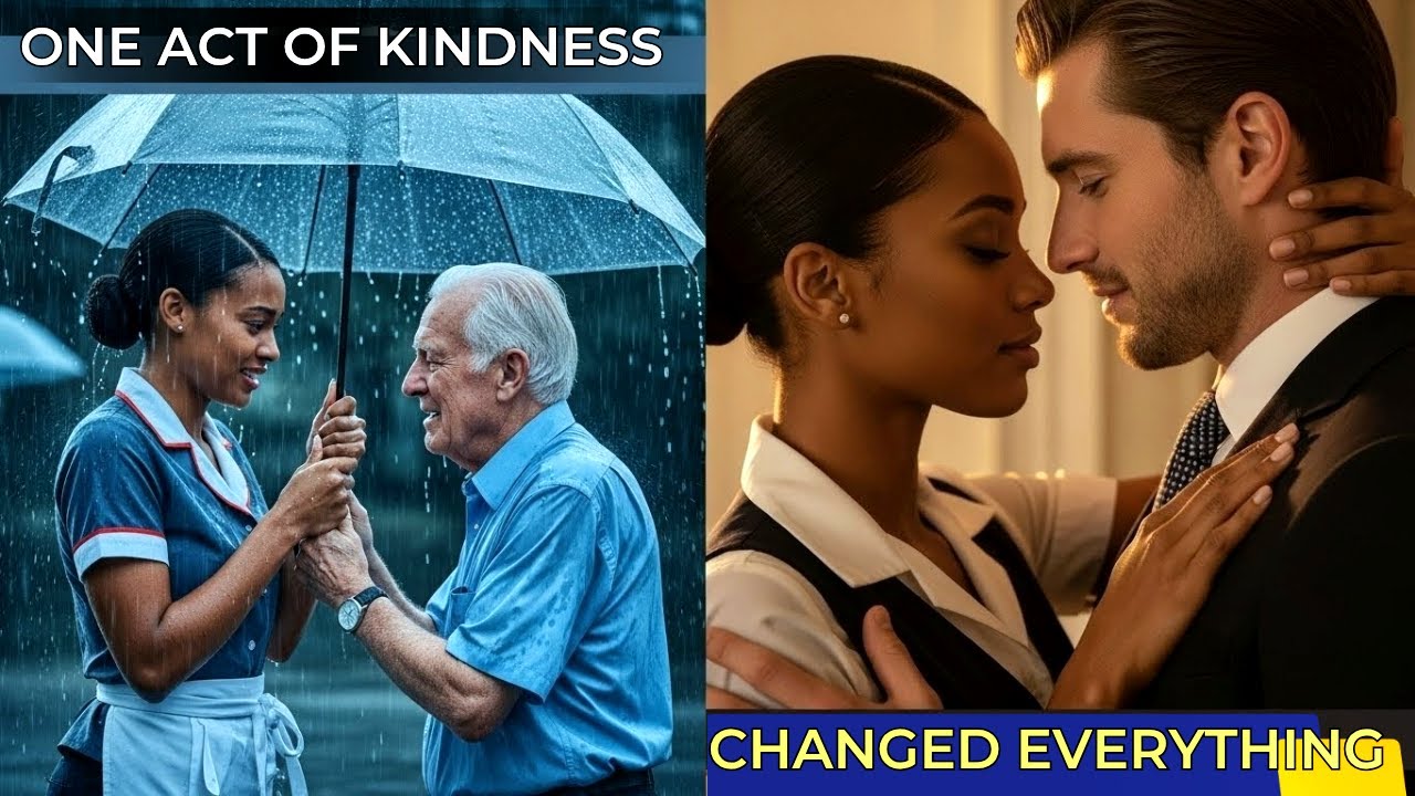 WAITRESS HELPS A LOST OLD MAN IN THE RAIN — THE NEXT DAY, A BILLIONAIRE WALKS INTO HER DINER