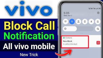 Block Call & Block Message ki Notification kaise on kare all vivo mobile me ? Ali YouTuber