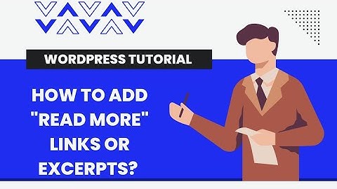 How to add "read more" links or excerpts in wordpress?