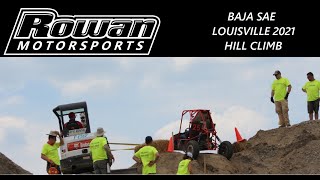 Rowan Motorsports Baja SAE: Louisville Hill Climb 2021