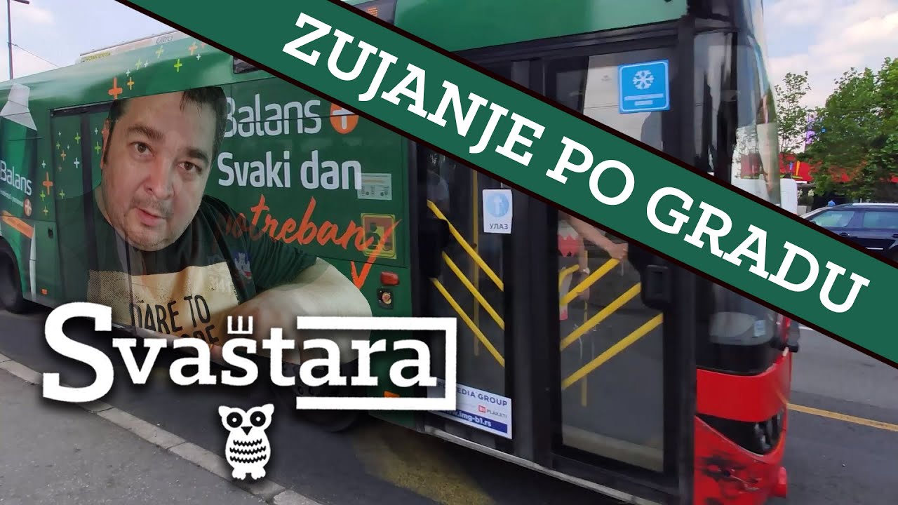 ŠVERCOVANJE U AUTOBUSU i ostale čari zujanja po gradu...