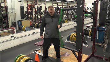 Internal Rotation Standing Rebound Shock   Triphasic Speed Method