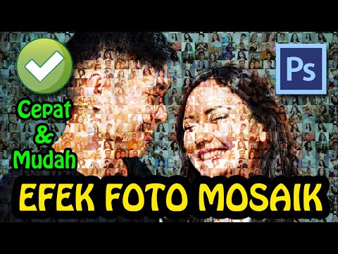 Video: Cara Membuat Mozek Foto