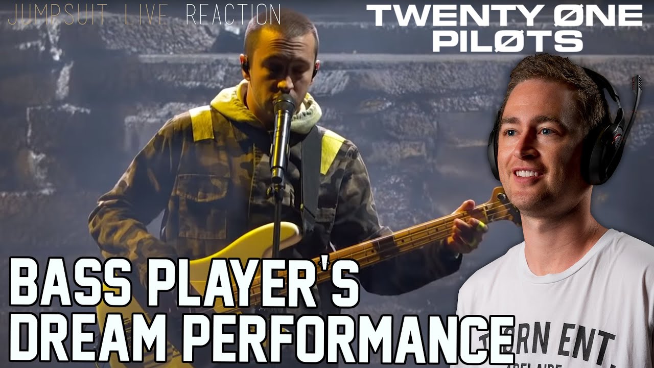 twenty one pilots: РЕАКЦИЯ на Jumpsuit [Концерт на AMA 2018] //Реакция австралийского рок-басиста
