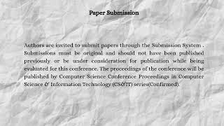 7th International Conference on Cloud and Big Data (CLBD 2026)