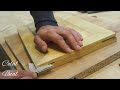 Making a cutting board / Cutting board diy / Kesme tahtası
