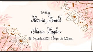 Herwin Herald x Maria Hughes