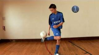 How To Juggle The Ball With Your Outside Foot
