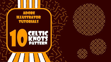 Adobe illustrator tutorials | 10 - Celtic knots Pattern