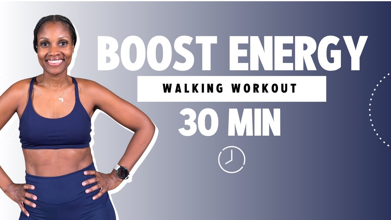 30 Minute Walking Workout to Boost Energy  (Low Impact, No Jumping)