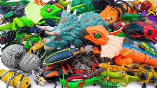 125 Mins ZURU Robo Alive Insects ASMR 🦎 Dinosaur, Lurking Lizard, Spider, Turtle, Worm