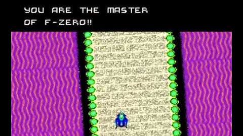 F-Zero - Master Mode Ending (Japanese version)