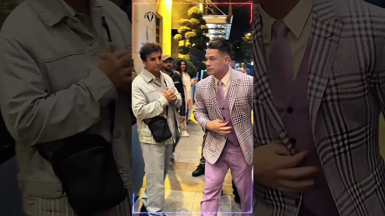 “John Cena Living His Best Life After Retirement 😌👑”My Video