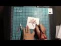 Working w/Stampin Up Watercolor Pencils &amp; Remarkable You