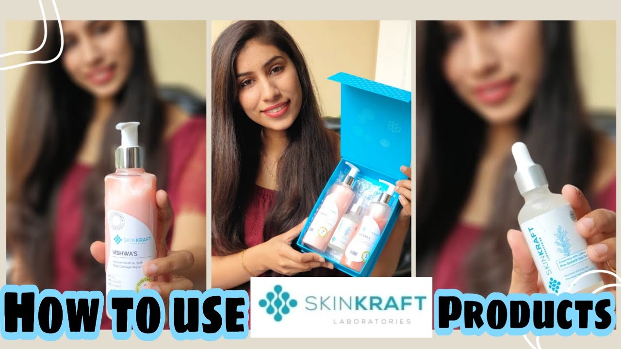 How to use SkinKraft Products SkinKraft Product Review Best Hair