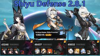 Using the Same Teams Every Shiyu | Shiyu Defense 2.8.1 | Score: 135315 (Top 1.37%)