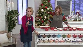 Temp-tations Old World or Floral Lace 17 Piece Bakeware Set