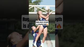 Rugby player strength is a beautiful sight🔥