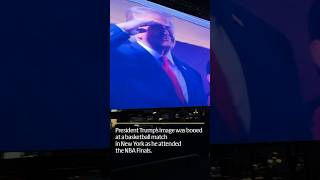Donald Trump booed in native New York during NBA Finals Donald Trump booed in native New York during NBA Finals