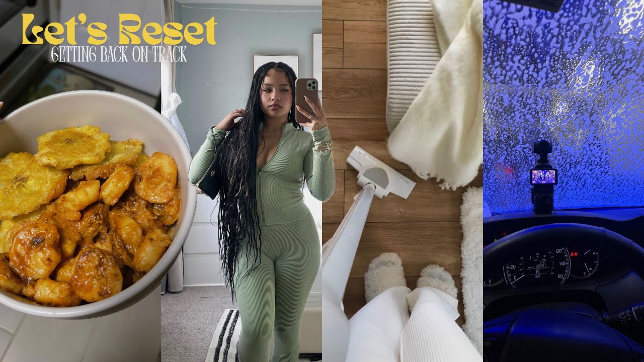 Let’s Reset & Be Productive : Cleaning & Decluttering, Car wash, Cooking, Skincare etc