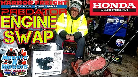 MIKASA HONDA GX160 MULTIQUIP PLATE COMPACTOR TAMPER HARBORFREIGHT PREDATOR 212CC 6.5 ENGINE SWAP FIX