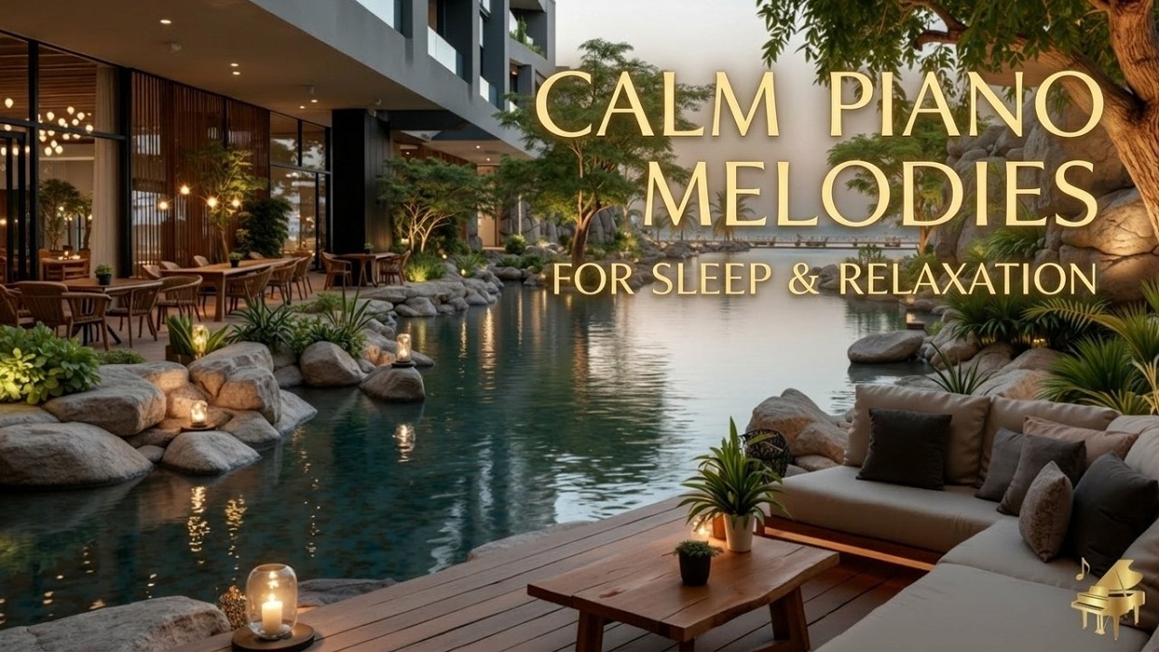 Relaxing piano music ~ Calm piano melodies for deep sleep and stress ...