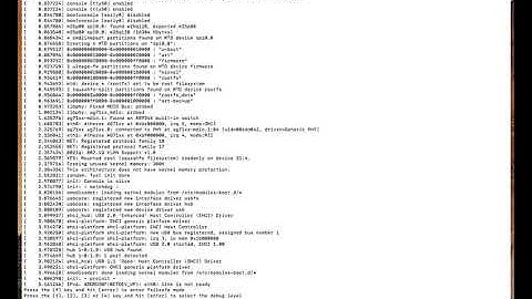 CF E355AC v2 TTL Boot Sequence