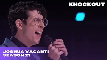 Joshua Vacanti: "Falling" (The Voice Season 21 Knockout)