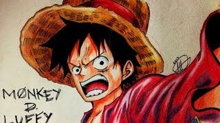 Drawing Monkey D. Luffy (Straw Hat Luffy)