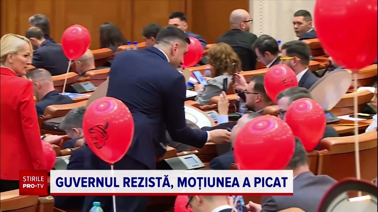 Scandal la moțiunea de cenzură inițiată de AUR, SOS și POT împotriva Guvernului Ciolacu 2