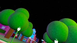 VR - Disney Castle Yard and Town