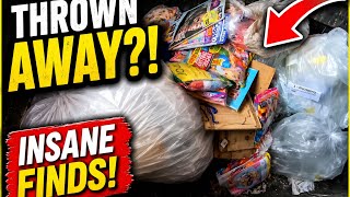 They THREW THIS Away?! Dumpster Diving Insane Hidden Finds! #DumpsterDiving #treasurehunting 